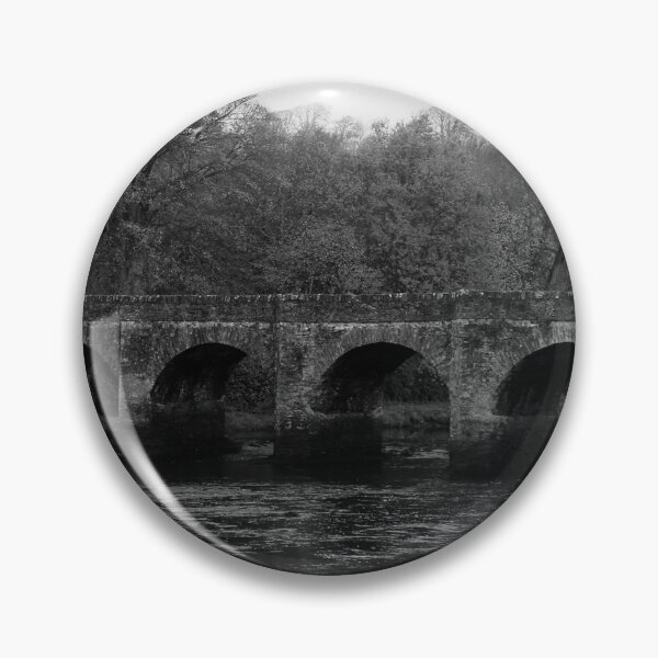 Item preview, Castle Bridge Buncrana Donegal Ireland Black and white designed and sold by eddiebarronshop.