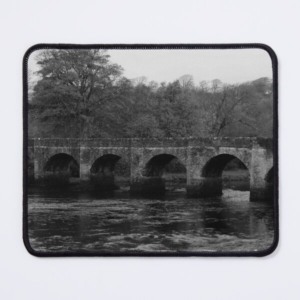 Item preview, Castle Bridge Buncrana Donegal Ireland Black and white designed and sold by eddiebarronshop.