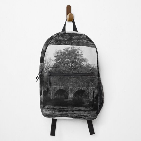 Item preview, Castle Bridge Buncrana Donegal Ireland Black and white designed and sold by eddiebarronshop.