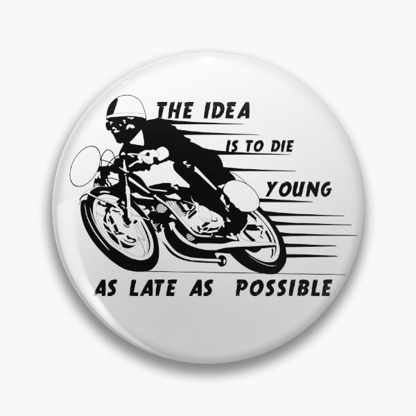 Item preview, Stay young with a motorcycle designed and sold by retroDraw.