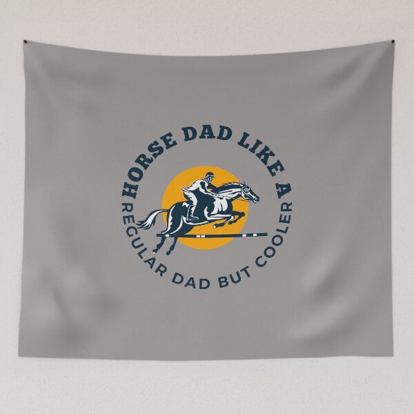 Item preview, Horse Dad Like A Regular Dad But Cooler , Horse Dad Meme 7 designed and sold by FLOWER--ART.