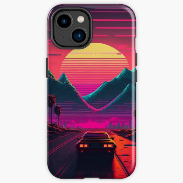 Synthwave Style, Baby. iPhone Tough Case