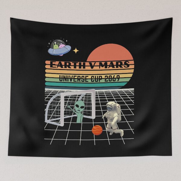 Item preview, Earth v Mars 2069 Universe Cup Football designed and sold by CannyGoods.