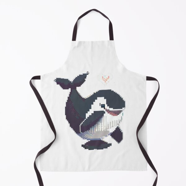 Item preview, Pixel Art Orca designed and sold by SilverAndGolden.