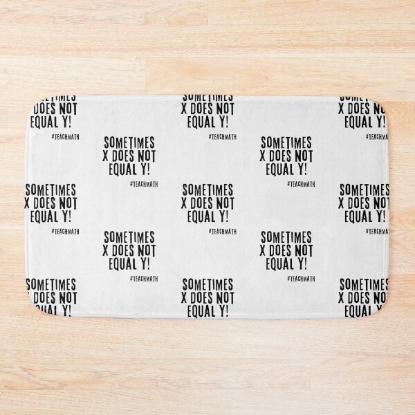 Item preview, Math Teacher Quote  designed and sold by superteachers.