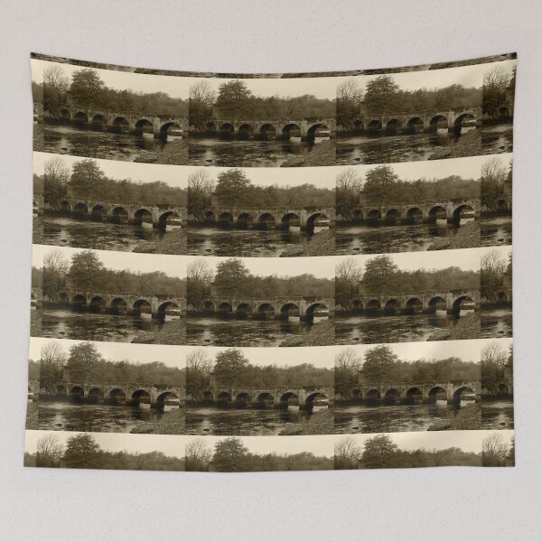 Item preview, Castle Bridge Buncrana Donegal Ireland Tint designed and sold by eddiebarronshop.