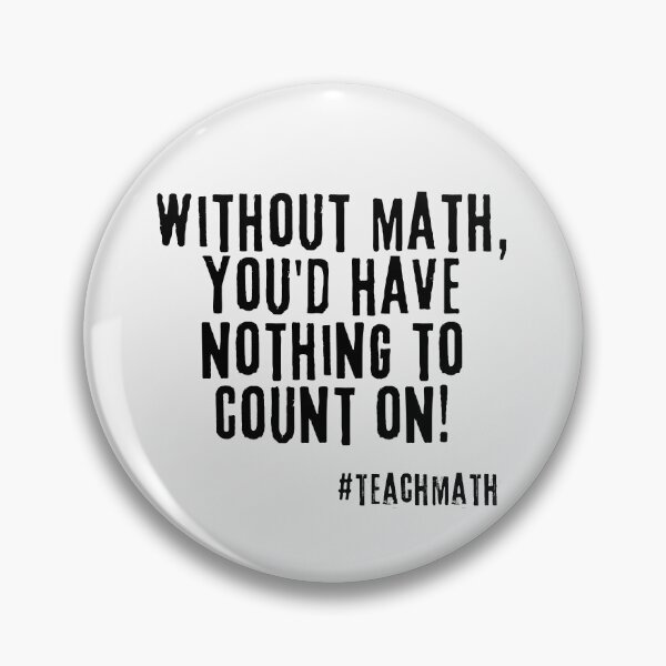 Item preview, Math Teacher Quote  designed and sold by superteachers.