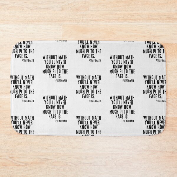 Item preview, Math Teacher Quote  designed and sold by superteachers.