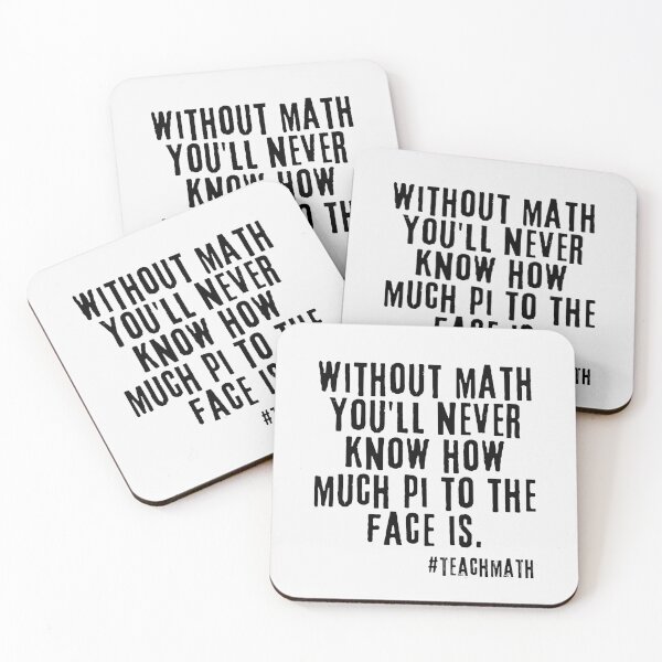 Item preview, Math Teacher Quote  designed and sold by superteachers.