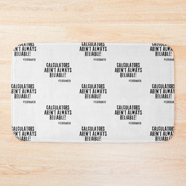 Item preview, Math Teacher Quote  designed and sold by superteachers.