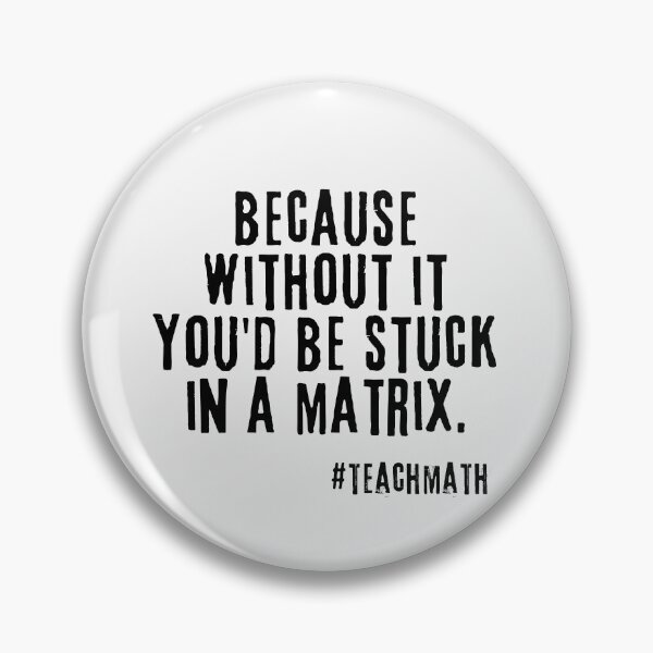 Item preview, Math Teacher Quote  designed and sold by superteachers.