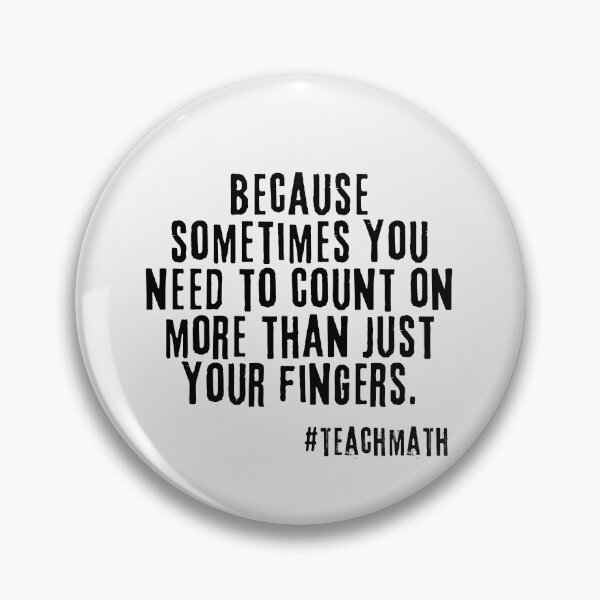 Item preview, Math Teacher Quote  designed and sold by superteachers.