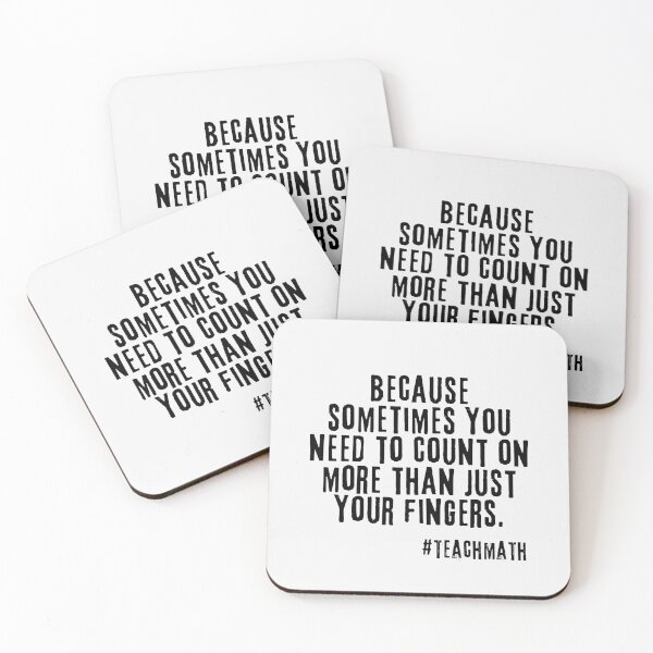 Item preview, Math Teacher Quote  designed and sold by superteachers.