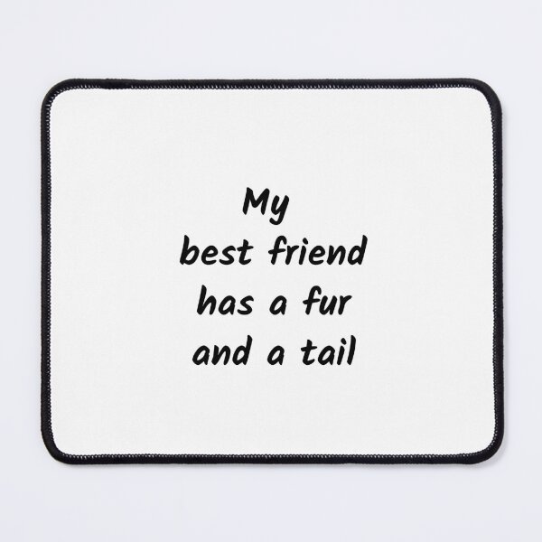 Item preview, Short dog Best Friend captions designed and sold by Minimalist Quotes and Sayings.