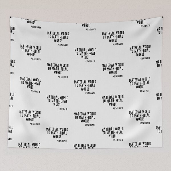 Item preview, Math Teacher Quote  designed and sold by superteachers.