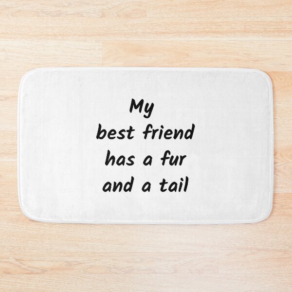 Item preview, Short dog Best Friend captions designed and sold by Minimalist Quotes and Sayings.