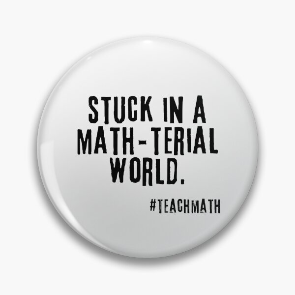 Item preview, Math Teacher Quote  designed and sold by superteachers.