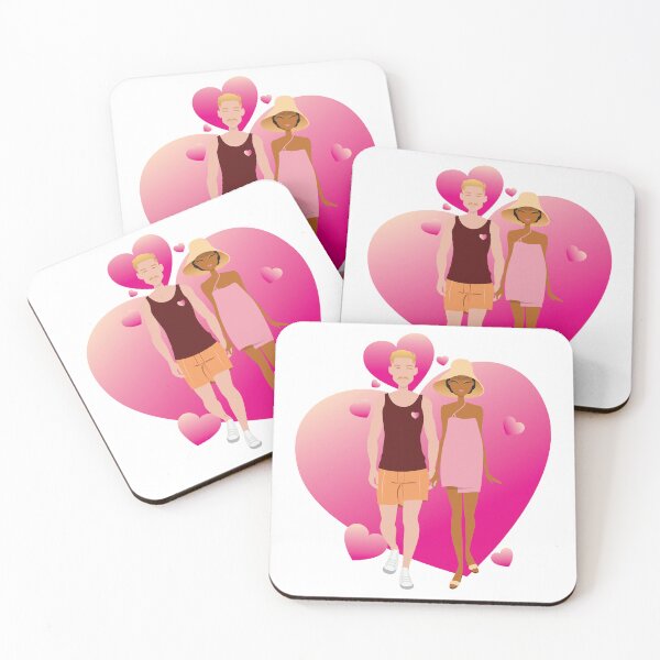 Item preview, interracial couple designed and sold by ladstudio.