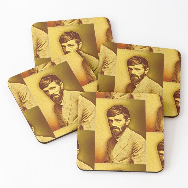 Item preview, DH Lawrence Artwork | D. H. Lawrence Portrait | D H LSylvia Plathawrence Wall Art  designed and sold by Suyogsonar25.