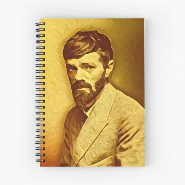 Item preview, DH Lawrence Artwork | D. H. Lawrence Portrait | D H LSylvia Plathawrence Wall Art  designed and sold by Suyogsonar25.