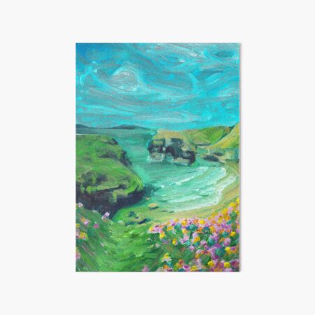 BallyBunion Beach Ireland Art Board Print