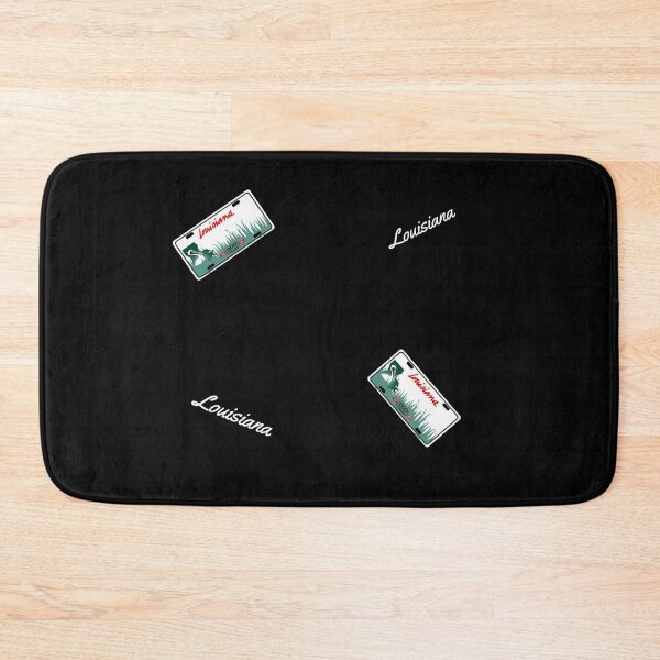 Item preview, Louisiana DMV License Plate Pattern designed and sold by Dude  Stuff.