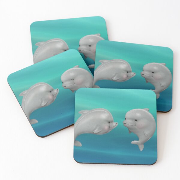 Item preview, Tubby dolphins designed and sold by Maxine Gadd.