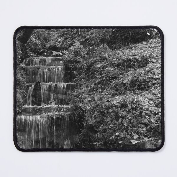 Item preview, Water Course Buncrana Donegal Ireland black and white designed and sold by eddiebarronshop.