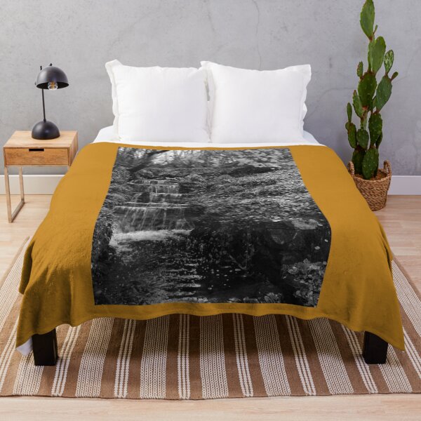 Item preview, Water Course Buncrana Donegal Ireland black and white designed and sold by eddiebarronshop.
