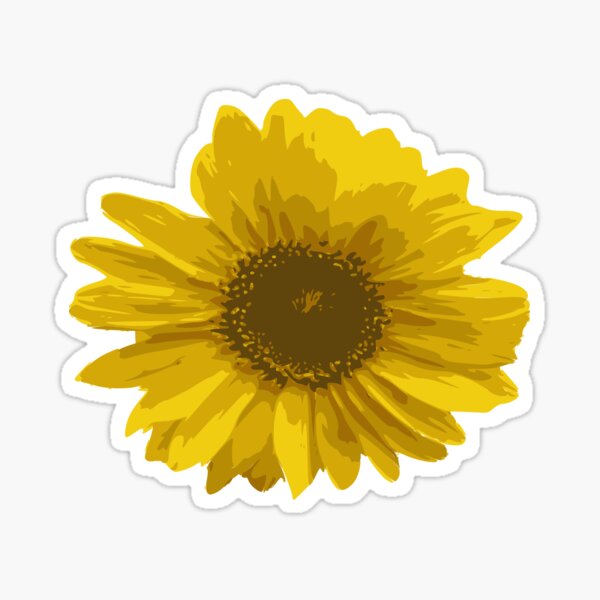 Starbucks Sunflower- Coffee Cup Sticker for Sale by brittany shaheen