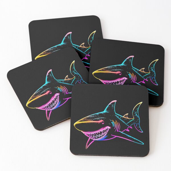 Item preview, Shark Teeth Smile Neon designed and sold by Tellingmoon.