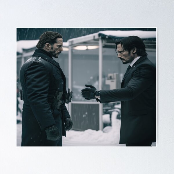 Item preview, soild snake vs jhon wick designed and sold by steveykh.