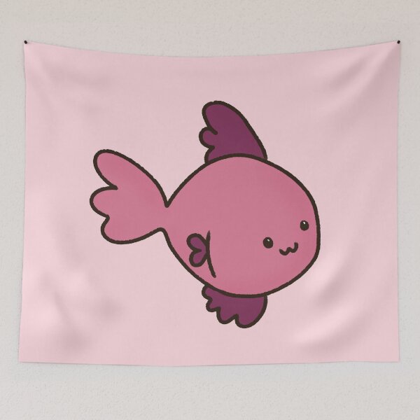 Item preview, Pink fish designed and sold by mareeka.