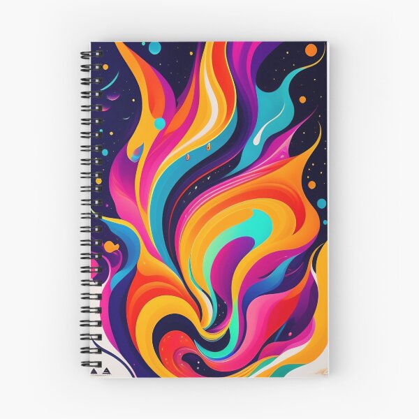 Item preview, Drip into Emotion: A Colorful Abstract Exploration Colorful abstract fluid patterns 2 designed and sold by vishalraifx.