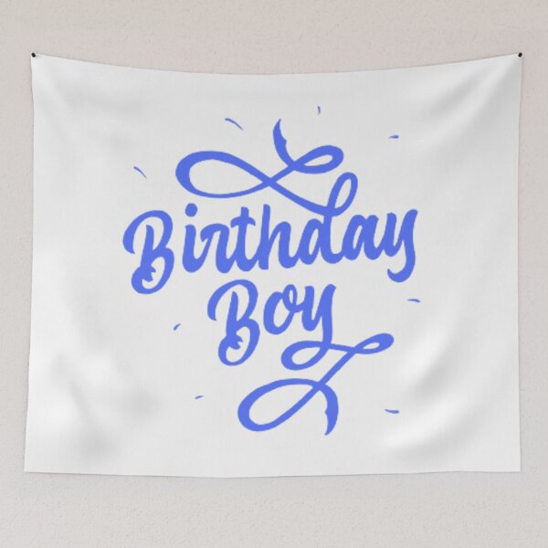 Item preview, Birthday boy design with blue theme. designed and sold by Torome.