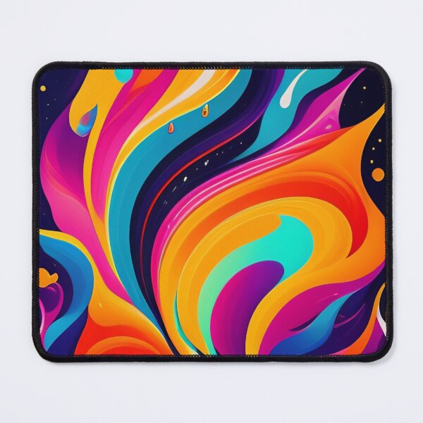 Item preview, Drip into Emotion: A Colorful Abstract Exploration Colorful abstract fluid patterns 2 designed and sold by vishalraifx.