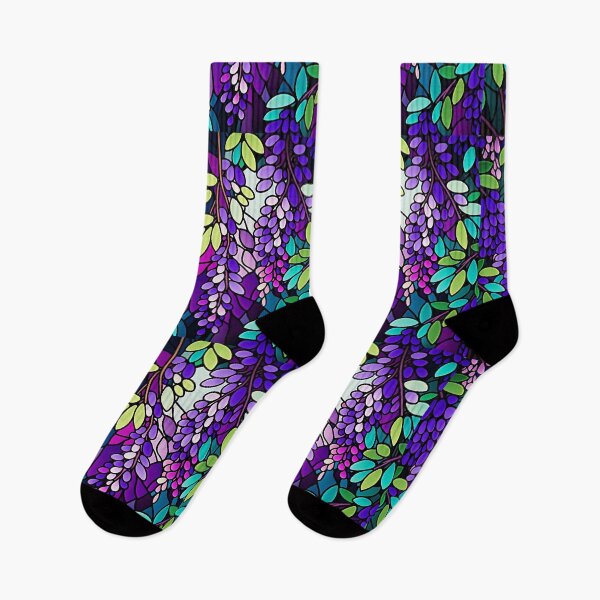 Item preview, Wisteria floral pattern #4 designed and sold by Christolamber.