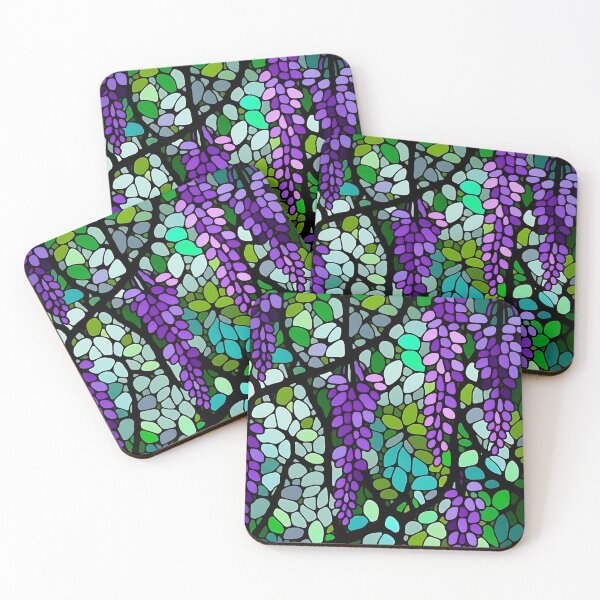 Item preview, Wisteria floral pattern #5 designed and sold by Christolamber.