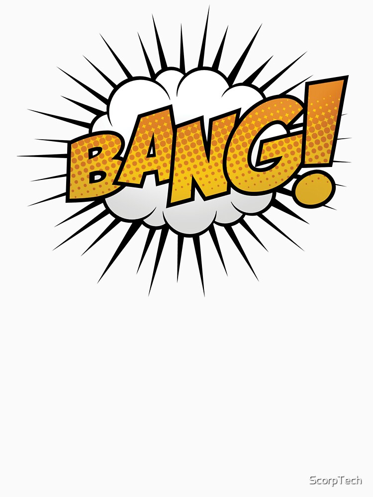 Thumbnail 7 of 7, Classic T-Shirt, BANG T-Shirt designed and sold by Alan James.