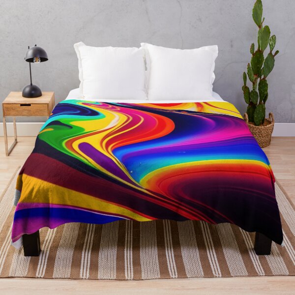 Item preview, Drip into Emotion: A Colorful Abstract Exploration Colorful abstract fluid patterns 6 designed and sold by vishalraifx.