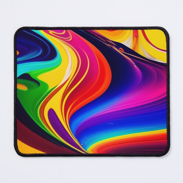 Item preview, Drip into Emotion: A Colorful Abstract Exploration Colorful abstract fluid patterns 6 designed and sold by vishalraifx.