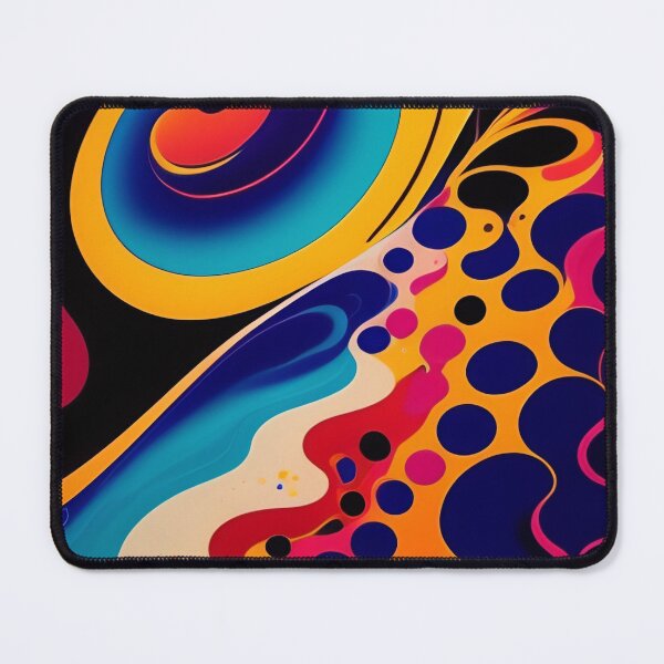 Item preview, Drip into Emotion: A Colorful Abstract Exploration Colorful abstract fluid patterns 7 designed and sold by vishalraifx.