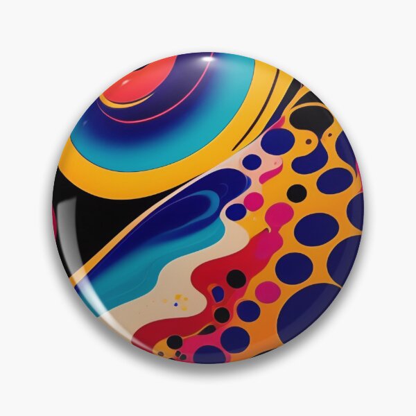 Item preview, Drip into Emotion: A Colorful Abstract Exploration Colorful abstract fluid patterns 7 designed and sold by vishalraifx.