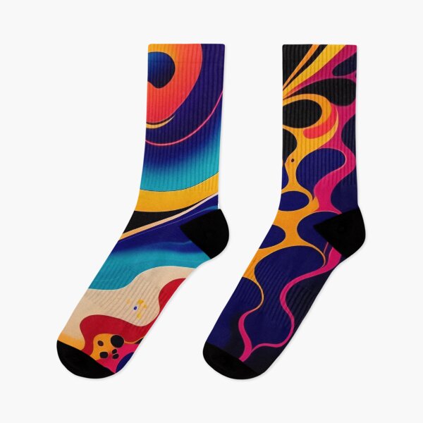 Item preview, Drip into Emotion: A Colorful Abstract Exploration Colorful abstract fluid patterns 7 designed and sold by vishalraifx.