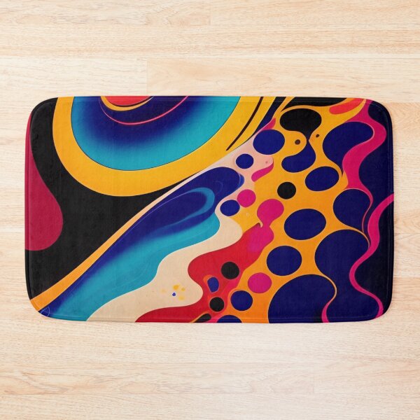 Item preview, Drip into Emotion: A Colorful Abstract Exploration Colorful abstract fluid patterns 7 designed and sold by vishalraifx.