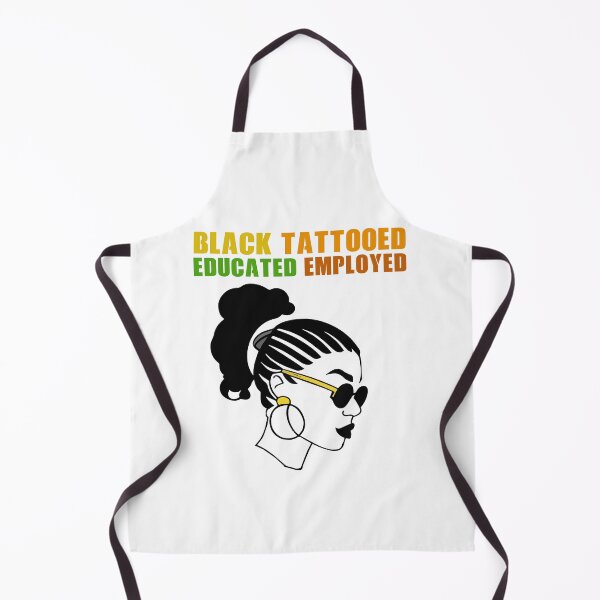 Item preview, Black Tattooed Educated Employed African American Heritage Gift designed and sold by TMelonShop.
