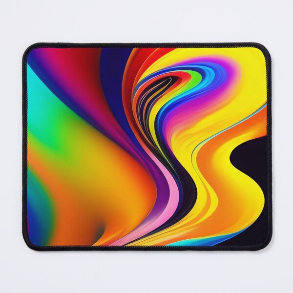 Item preview, Drip into Emotion: A Colorful Abstract Exploration Colorful abstract fluid patterns 9 designed and sold by vishalraifx.