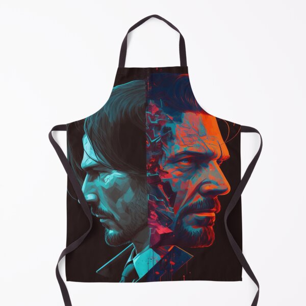 Item preview, jhon wick vs solid snake designed and sold by steveykh.