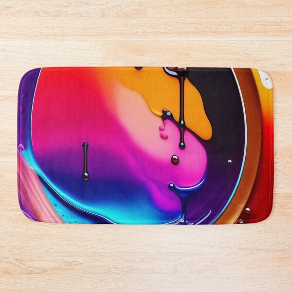 Item preview, Drip into Emotion: A Colorful Abstract Exploration Colorful abstract fluid patterns 11 designed and sold by vishalraifx.