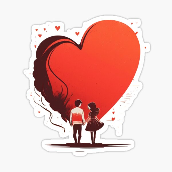 STICKERS ADESIVI SAN VALENTINO - ST670